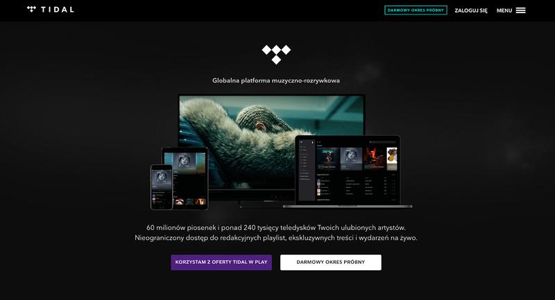 Muzyczne nowinki Tidal