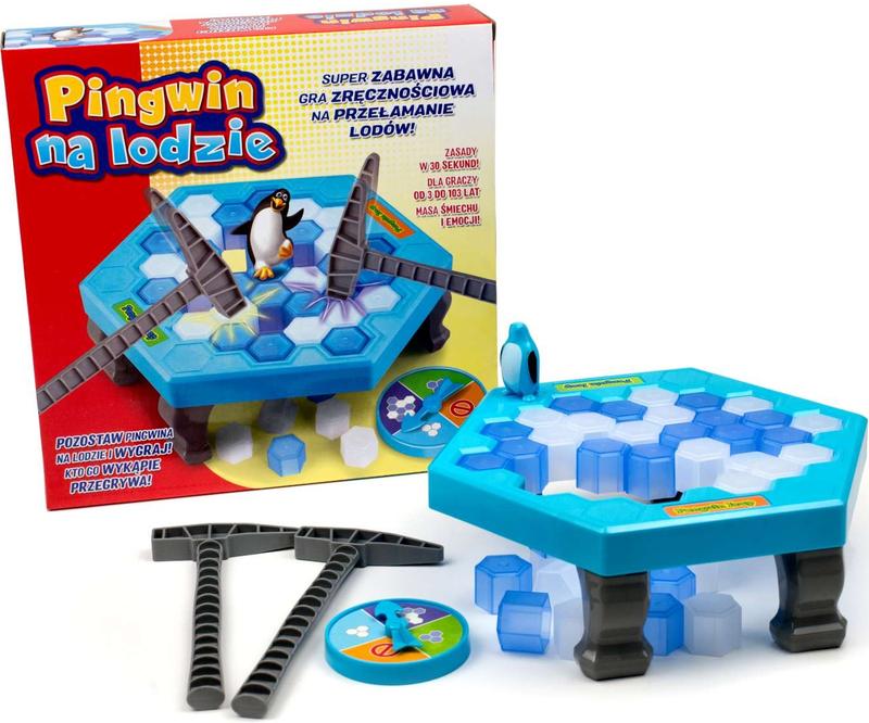 Pingwiny na lodzie: odkryj doskonałą grę planszową dla całej rodziny