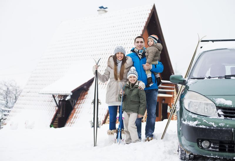 Rodzinny wyjazd w góry z dzieckiem