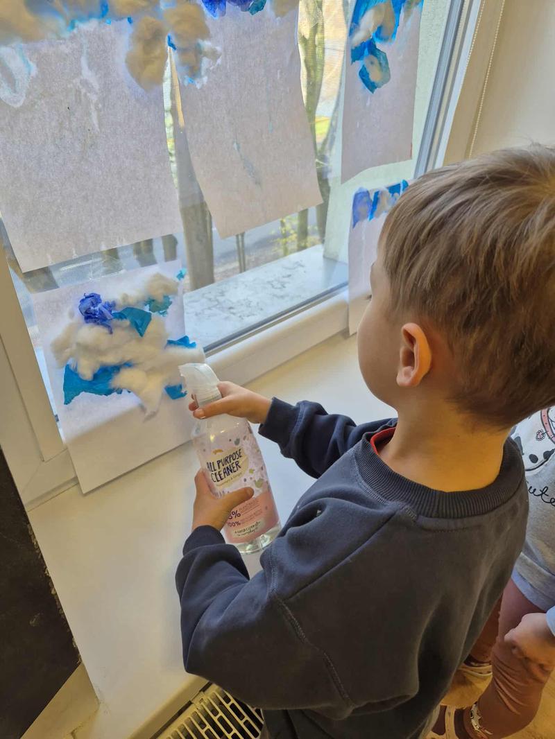 Deszcz dla przedszkolaków