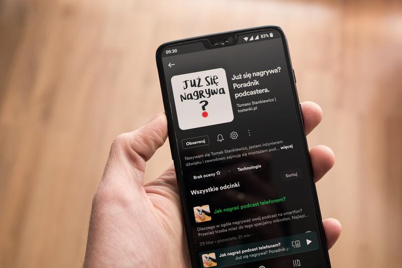 Dodawanie podcastu na Spotify