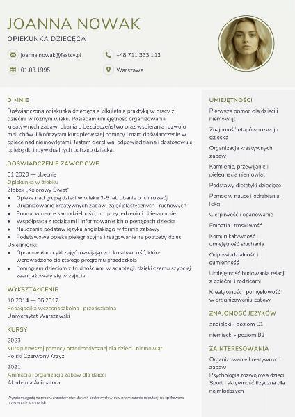 Normy w żłobkach
