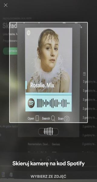 Kody w Spotify
