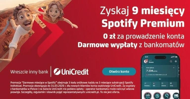 Spotify bez karty kredytowej